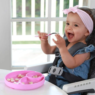 Chicco Easy Plate Menu Pink +12M 1Pc