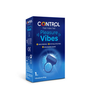 Control Pleasure Vibes Vibrations Ring 1 Unit