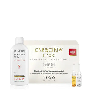 Crescina HFSC Transdermic Complete Treatment 1300 Man + Shampoo 200ml