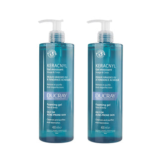 Ducray Keracnyl Gel Foam PACK 2x400ml