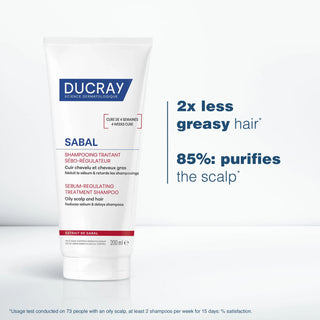 Ducray Sabal Sebum-Regulating Treatment Shampoo 200ml