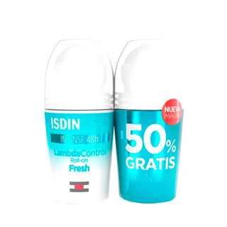 ISDIN Deo Lambda Control Fresh Roll-on Intense 48h 2x50ml