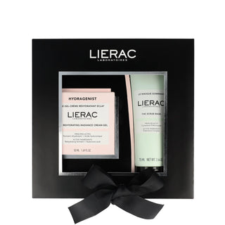 Lierac Christmas Kit Hydragenist Moisturizing Gel-Cream Radiance + Scrub Mask'24