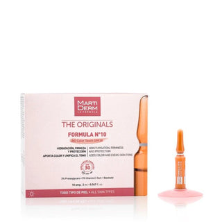 Martiderm The Originals Formula N°10 HD Color Touch SPF30 Ampoules 10x2ml