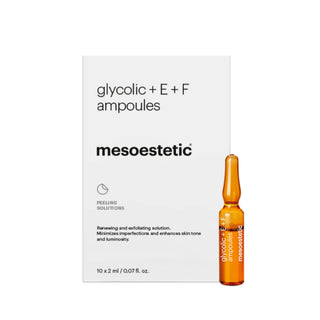 Mesoestetic Glycolic + E+ F Ampoules 10x2ml