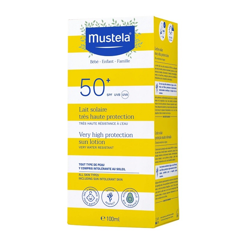 Mustela Sun Milk Facial SPF50+ 100ml