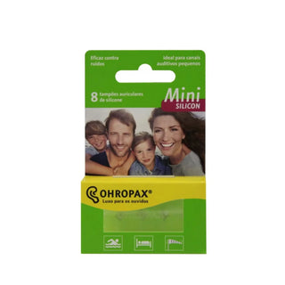 Ohropax Mini Silicone Earplugs 8units