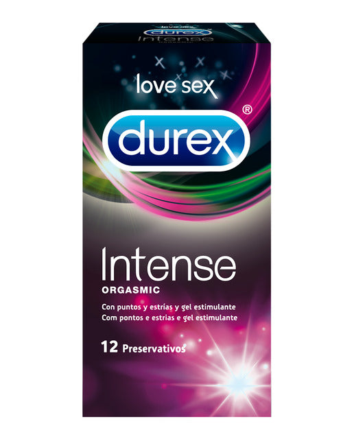 Durex Preservativos Intense Orgasmic 12uni