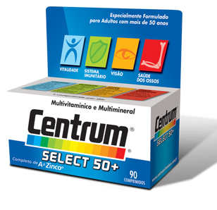 Centrum Select 50+ - 90 Tablets