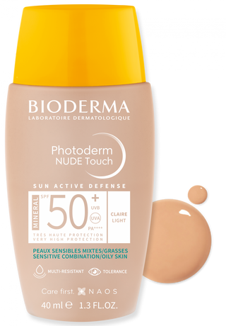 Bioderma Photoderm Nude Touch SPF50+ Light 40ml