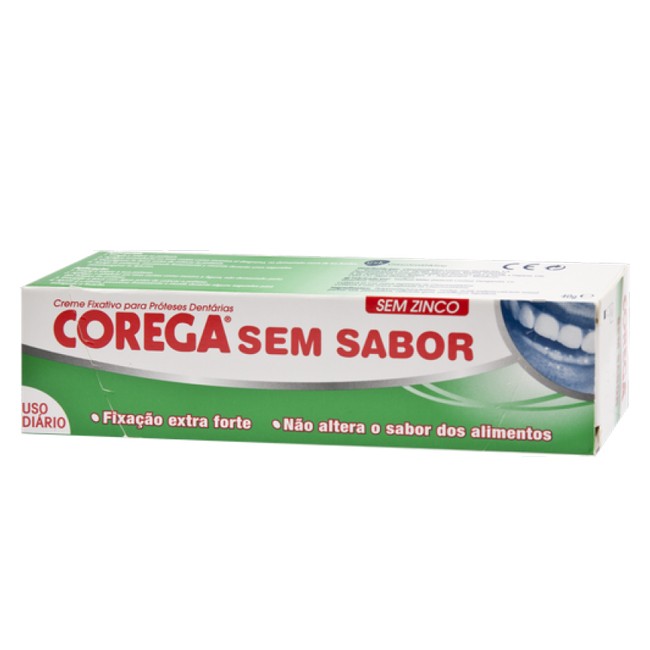 Corega Flavorless Fixer Cream 70g