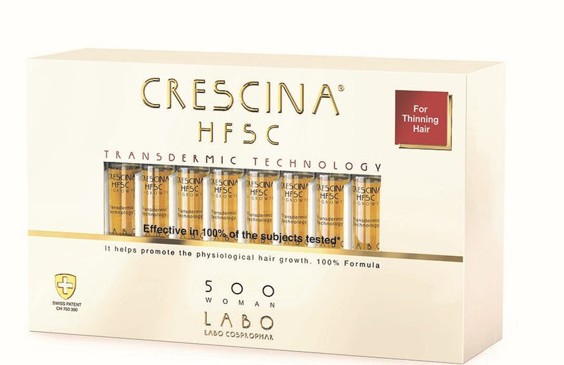 Crescina Transdermic Re-Growth Hfsc Ampoules for Women 500 20 un
