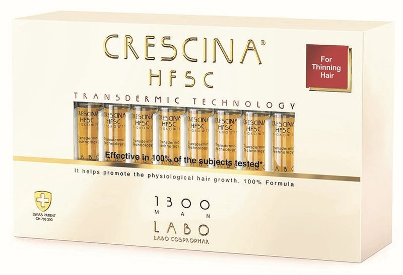 Crescina Transdermic Re-Growth Hfsc Men's Ampoules 1300 20 units