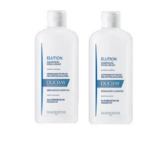 Ducray Elution Shampoo 400ml x 2