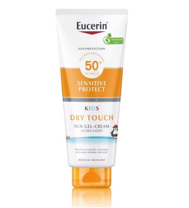 Eucerin Sun Kids Sensitive Protect Gel-Cream SPF50+ 400ml