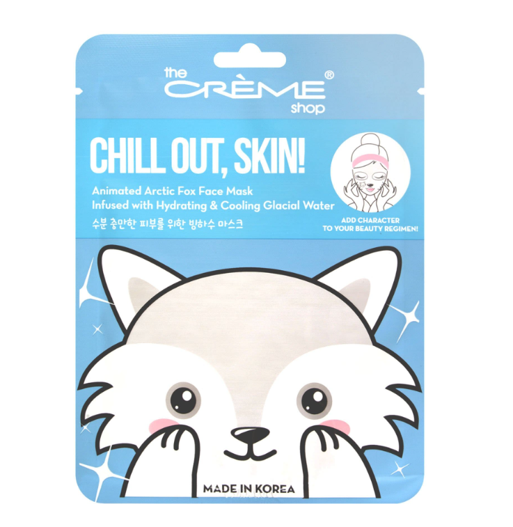 The Cream Shop Chill Out, Skin! Arctic Fox Moisturizing and Refreshing Mask with Glacier Water