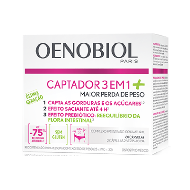 Oenobiol Capteur 3in1+ 60 Capsules