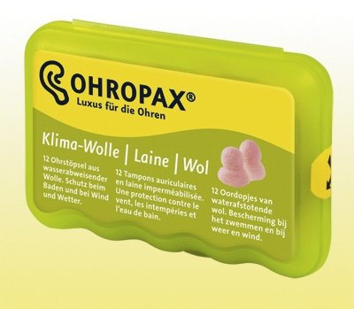Ohropax Wool Caps 12 Units
