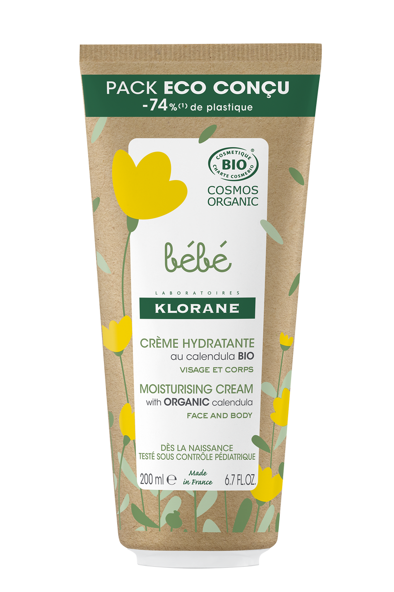 Klorane Baby  Moisturizing Cream with Calendula BIO 200ml