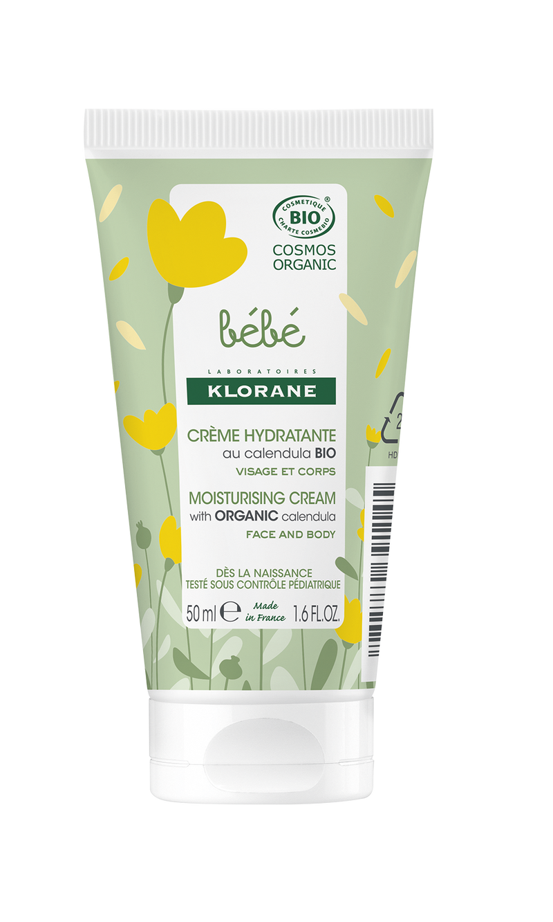 Klorane Baby Moisturizing Cream with Calendula BIO 50ml