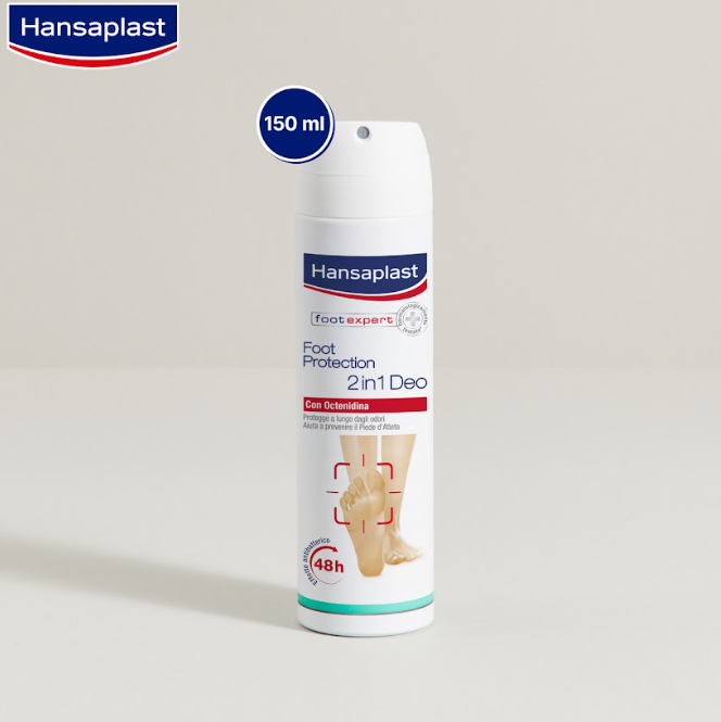 Hansaplast Foot Protection 2 in 1 Deodorant 150ml
