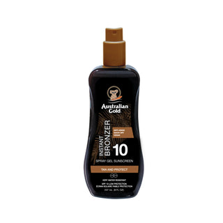 Australian Gold With Instant Bronzer Gel SPF10 237ml