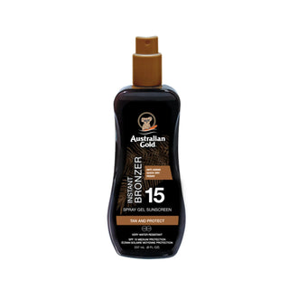 Australian Gold With Instant Bronzer Gel SPF15 237ml