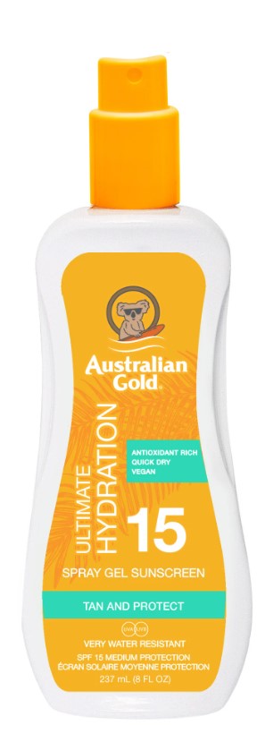 Australian Gold SPF15 Spray Gel 237ml