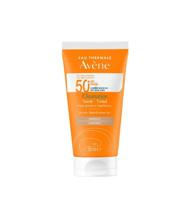 Avène Cleanance Solar 50+ with color 50ml