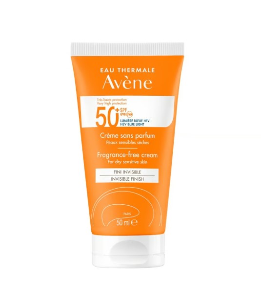 Avène Sun Face Cream No Perfum SPF 50+ -50ml