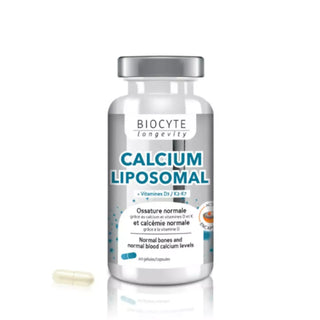 Biocyte Calcium Vitamins D3+K2 60 Capsules