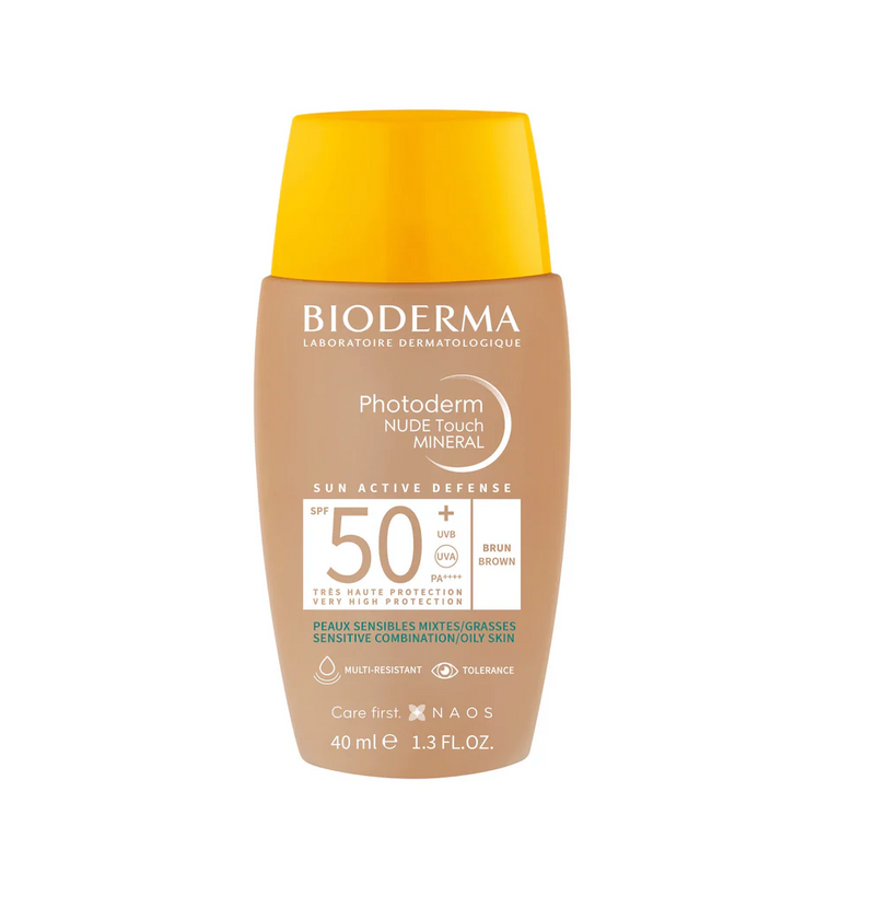 Bioderma Photoderm Nude Touch Mineral SPF 50+ Brown 40ml