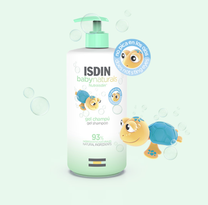 ISDIN Baby Naturals  Gel-Shampoo 750ml