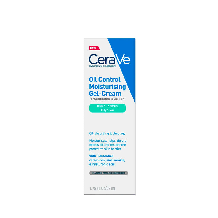 CeraVe Oil Control Moisturising Gel Cream 52ml product bottle