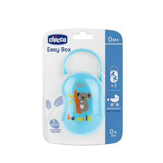 Chicco Double Pacifier Holder Blue 1Pc