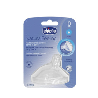 Chicco NaturalFeeling Nipple Normal Flow 0M+ 1Pc