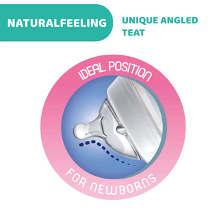 Chicco NaturalFeeling Nipple Thick Flow 6M+ 2Pcs