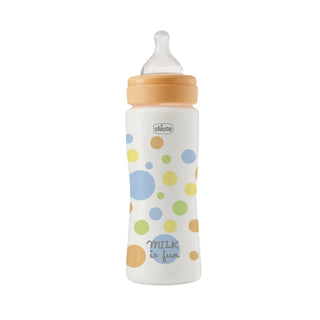 Chicco Perfect Easy Baby Bottle Orange 4M+ 330ml