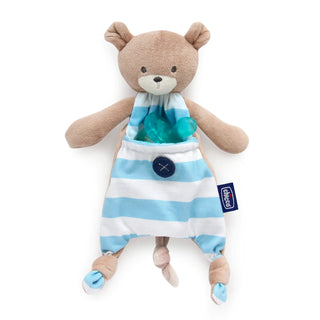 Chico Pacifier Holder Pocket Friend Blue 1Pc