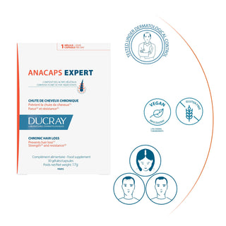 Ducray Anacaps Expert Chronic Hair Loss 90 Capsules