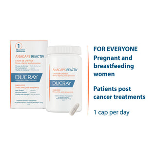 Ducray Anacaps Reactiv Reactive Hair Loss 90 Capsules