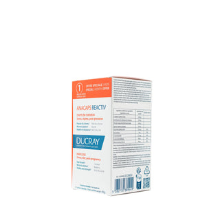 Ducray Anacaps Reactiv Reactive Hair Loss 90 Capsules