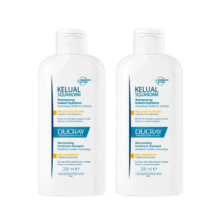 Ducray Kelual Squanorm Dry Dandruff Shampoo Pack 2x200ml