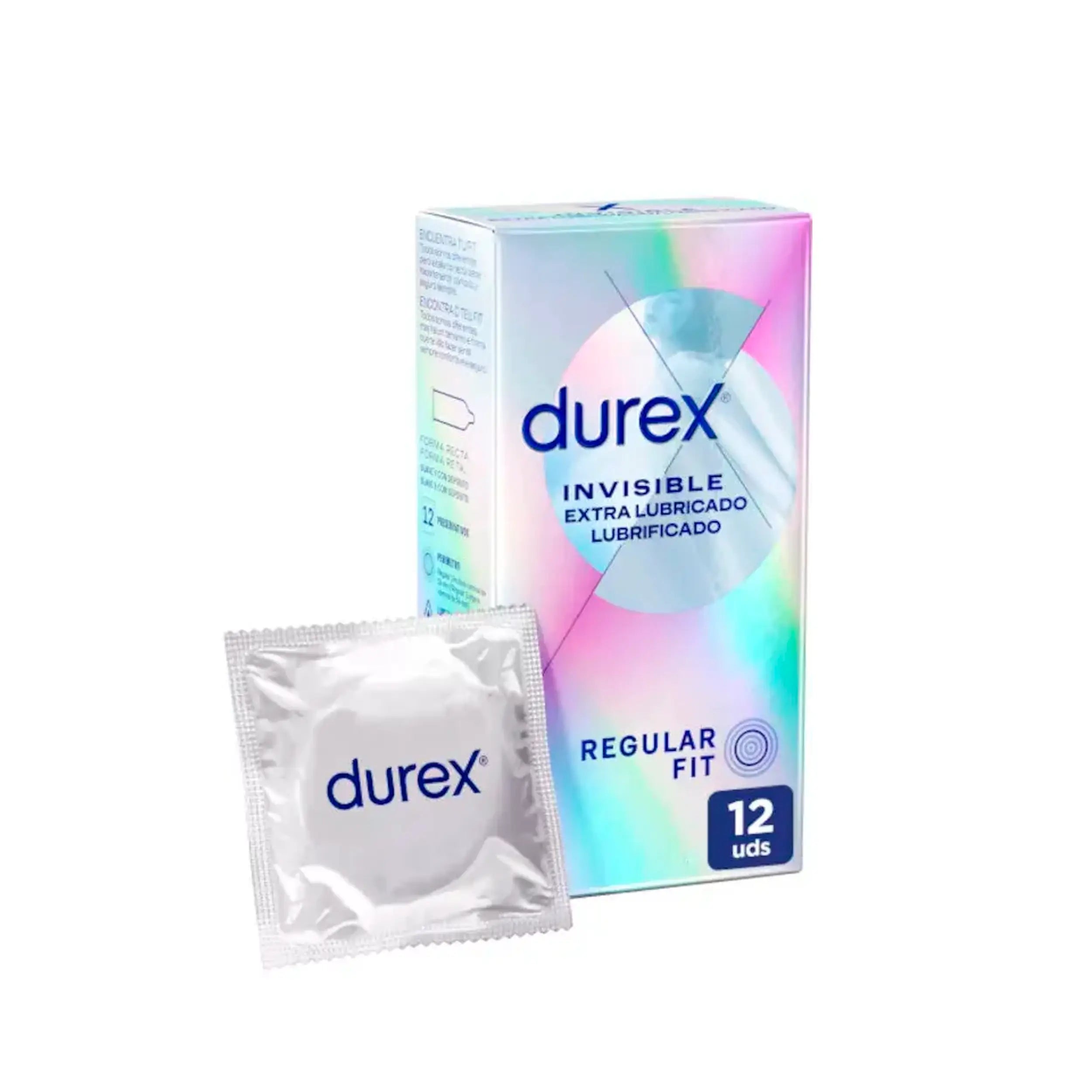 Durex Condoms Invisible Extra Lubricated 12uni Be & Care Durex Condoms Invisible Extra Lubricated 12uni Be & Care