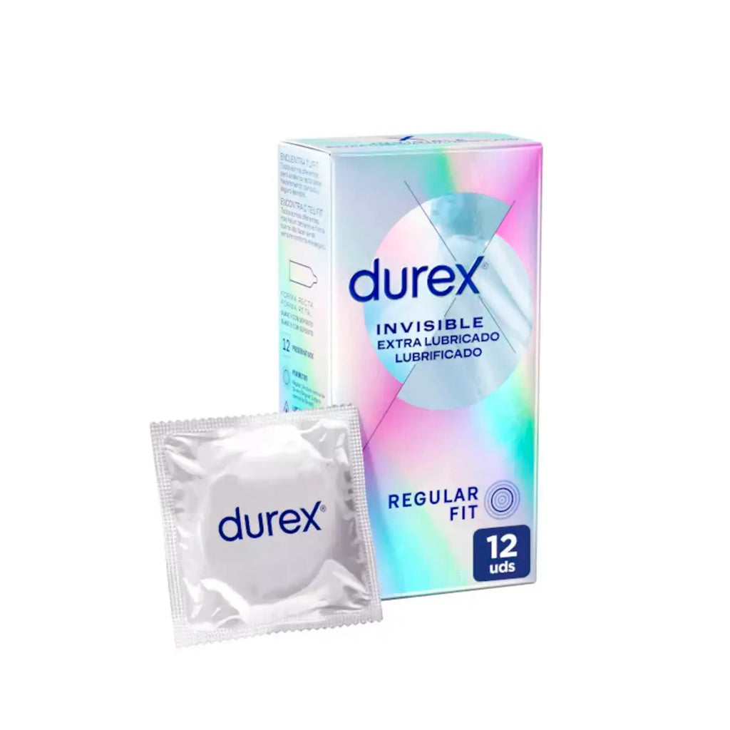 Durex Condoms Invisible Extra Lubricated 12uni Be & Care Durex Condoms Invisible Extra Lubricated 12uni Be & Care