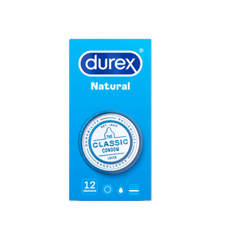 Durex Condoms Natural Plus 12 uni