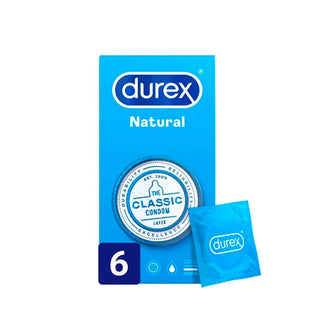 Durex Condoms Natural Plus 6 uni