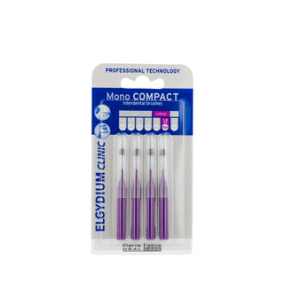 Elgydium Clinic Mono Compact Brush Purple PB 4 units