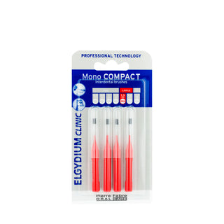 Elgydium Clinic Mono Compact Red PB Brush 4 units