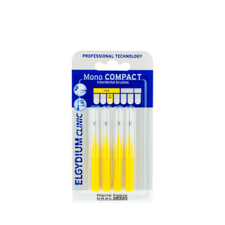 Elgydium Clinic Mono Compact Yellow PB Brush 4 units